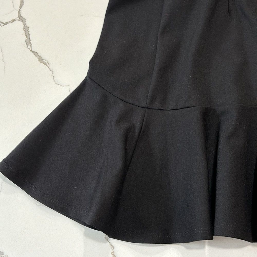 Originality | Women’s Black Belted Fit and Flare Mini Skirt - Picture 10 of 13